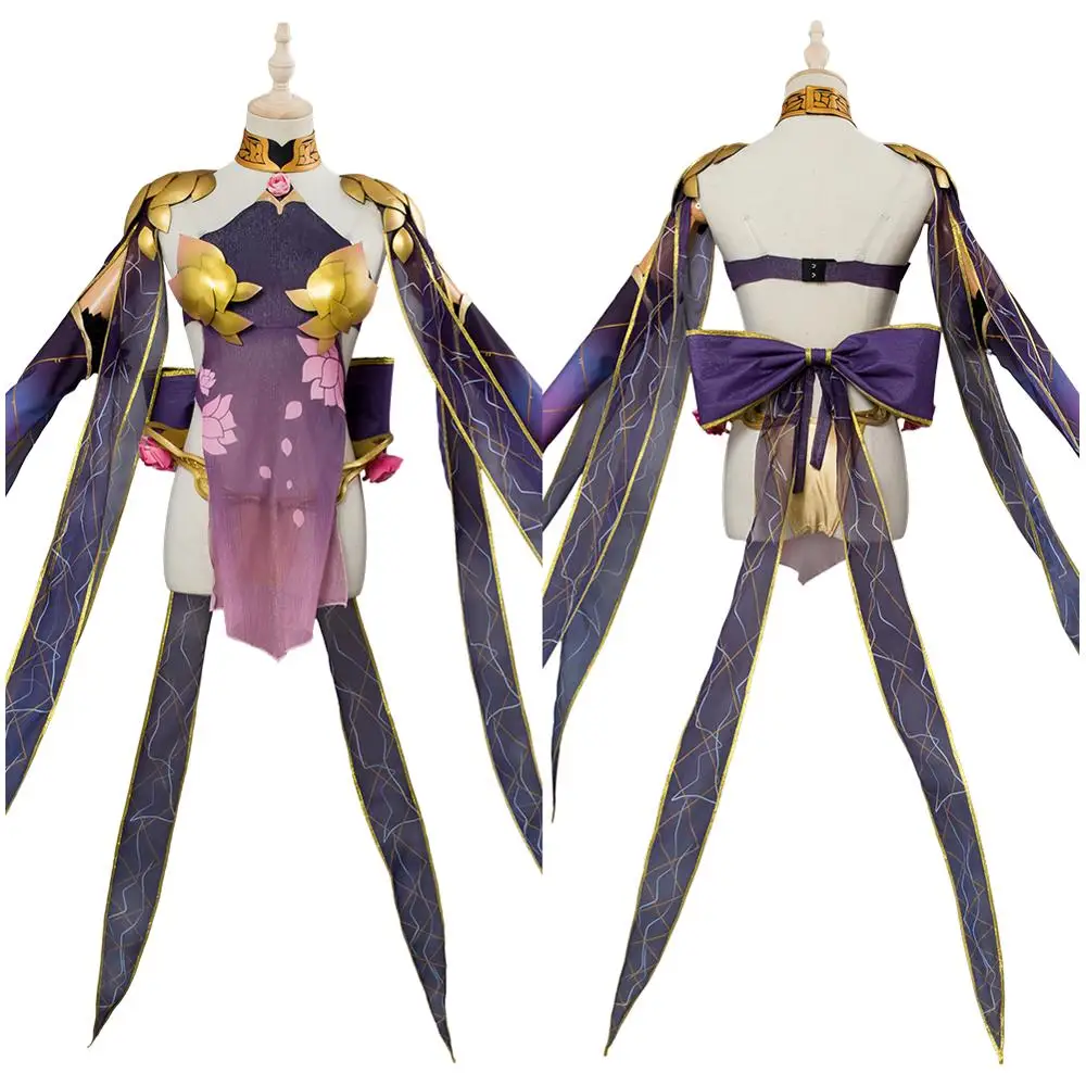 

Fate Grand Order Kama Cosplay Costume Dress Kimono Outfit Halloween Carnival Cosplay Costumes