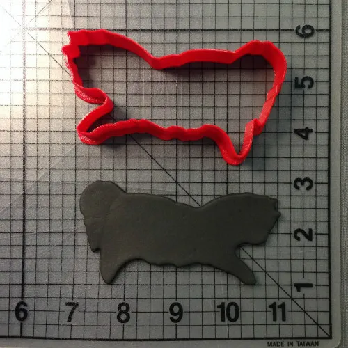 Животные прекрасный кот помадка кекс топ на заказ 3D печатных печенья резак