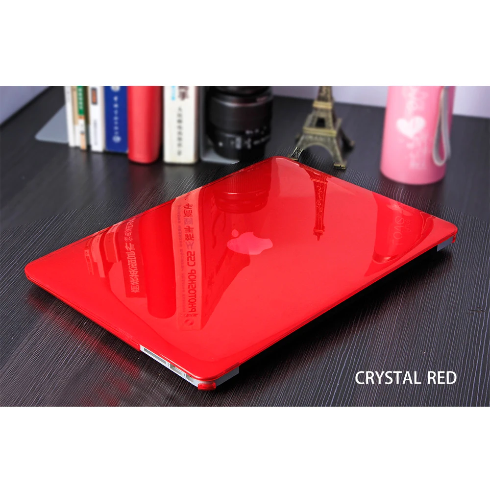 2в1 прозрачный или матовый чехол Защитная пленка для Apple Macbook Air Pro Retina 11 12 13 15 сумка