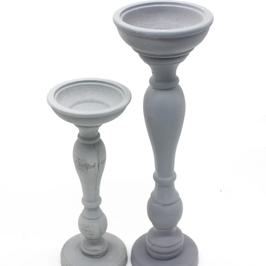 Большой Tealight металлический фонарь s винтажный Ретро столб деревянный
