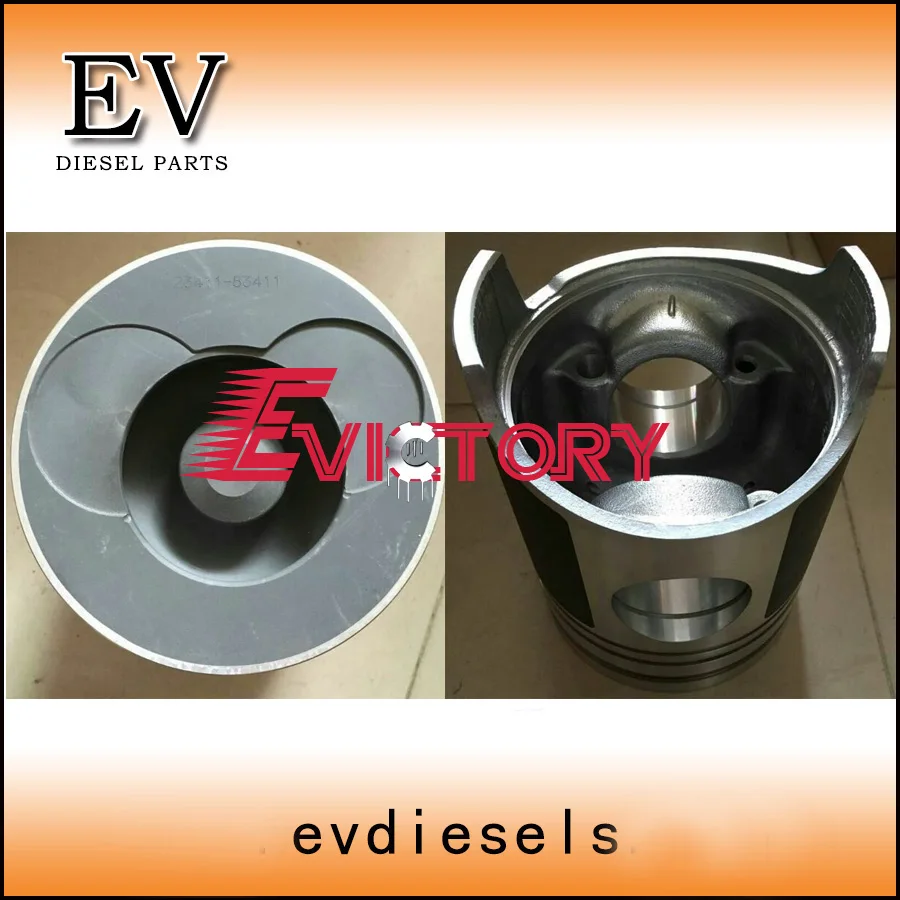 

EV For Hyundai D6AC piston piston ring engine bearing full gasket kit