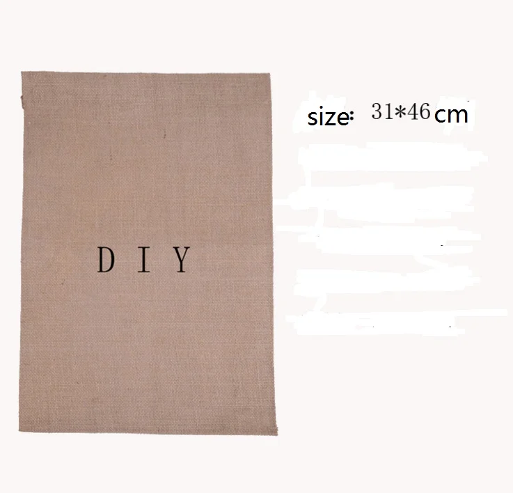 Флаг Мешковина для сада DIY Liene Yard декоративные флаги вечеринки праздничный