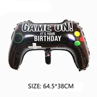 Большой игровой контроллер, шар из алюминиевой фольги giant ракета, космонавт, 1 шт.