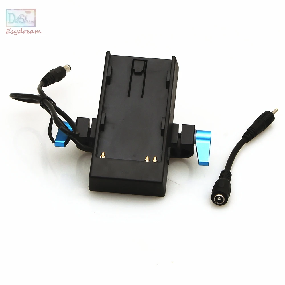 

Battery Mount Power Plate + 15mm Rod Clamp for Sony BP-U60 BP-U30 BP U60 U30 BMPCC / BMCC 4K Camera