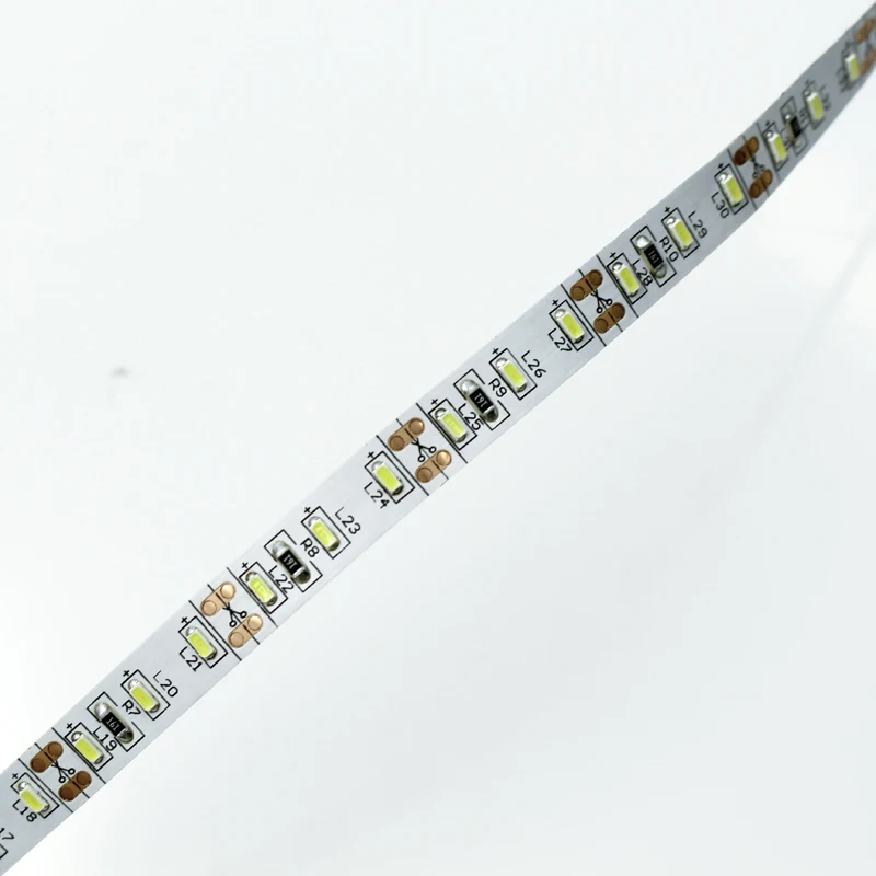 Светодио дный полоски 3014SMD 600 светодио s один Цвет DC 12 В 5 м/лот 1 гибкая