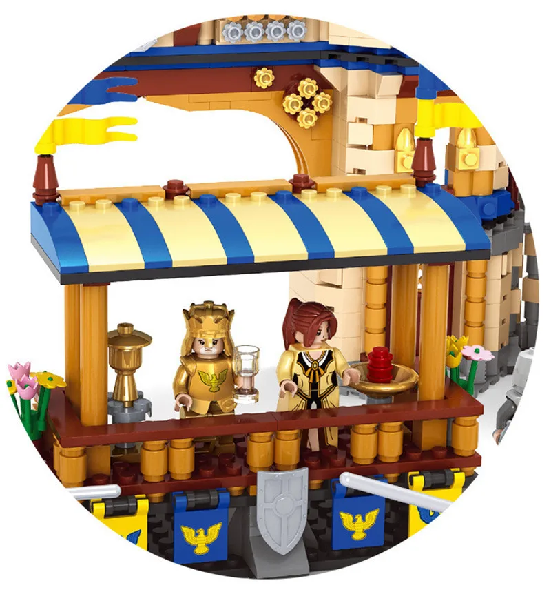 

565pcs Romantic Castle Princess Friend Girl Diy Model Building Blocks For Children Sets Toys Compatible With Lepining Friends