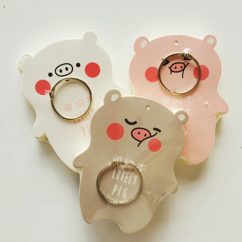 110 листов/упаковка Клубничная свинья портативная пустая тетрадь слово книга