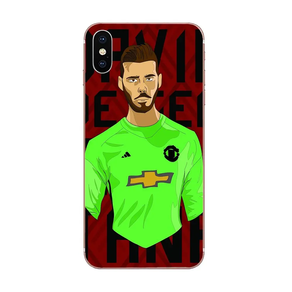 Для Galaxy Grand A3 A5 A7 A8 A9 A9S On5 On7 Plus Pro Star 2015 2016 2017 2018 Чехлы вратаря David De Gea 1us | Мобильные