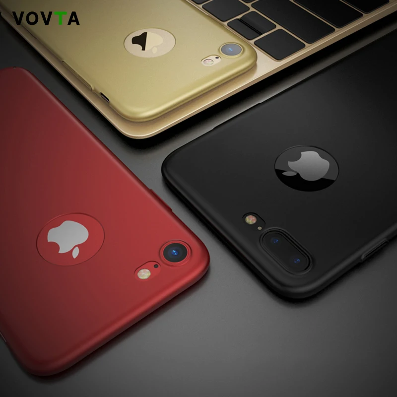 VOVTA тонкий матовый жесткий чехол для телефона iPhone 8 6s 6 7 Plus Коке плюс 5S 5 Se случаях |
