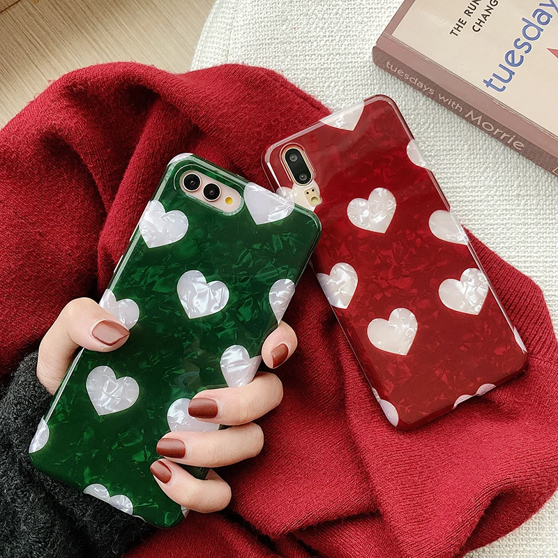 YHBBCASES Мода Любовь чехол для телефона huawei P10 Plus Чехлы милые сердцу Мягкая обложка P20