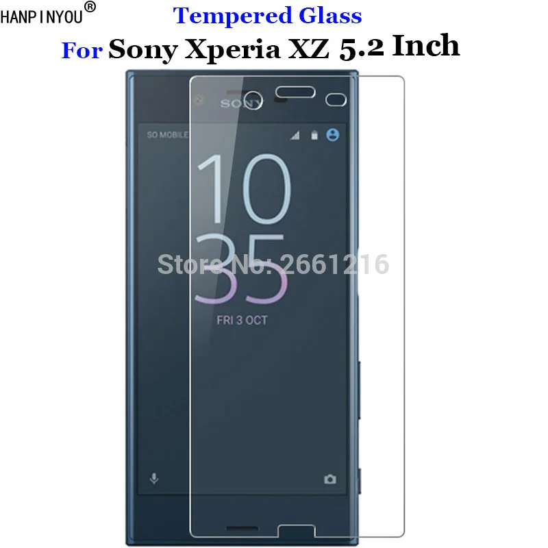 Закаленное стекло 9H 2.5D для Sony Xperia XZ 5 2 дюйма Премиум Защитная пленка экрана F8331 Dual