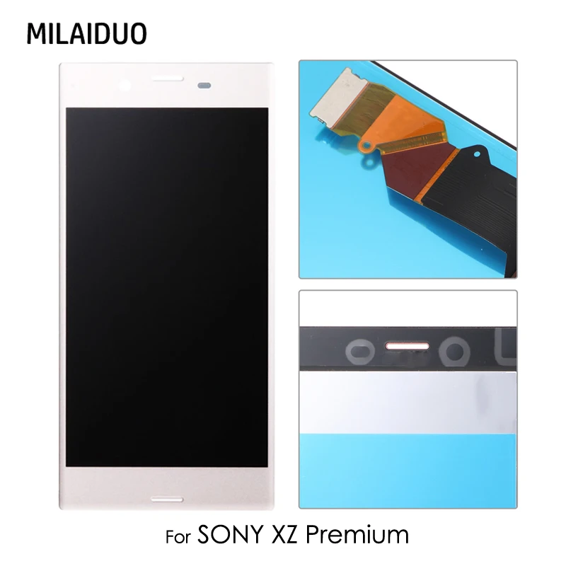 ЖК дисплей для Sony Xperia XZP XZ Premium G8142 E5563 кодирующий преобразователь сенсорного