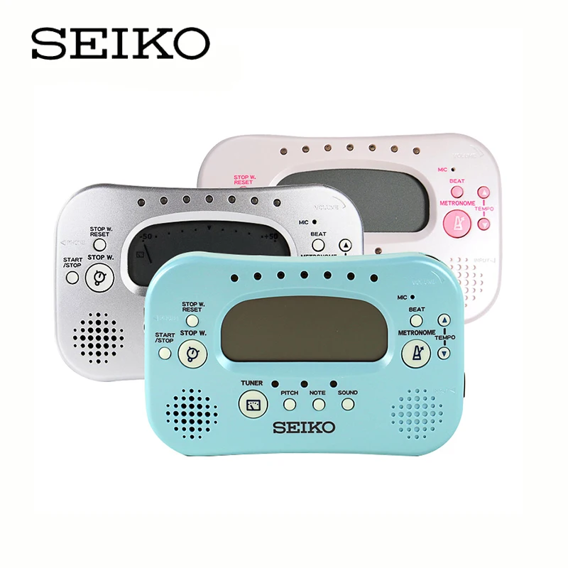 Seiko Япония STH100L тюнер и метроном с секундомером (три цвета на выбор)|metronome and