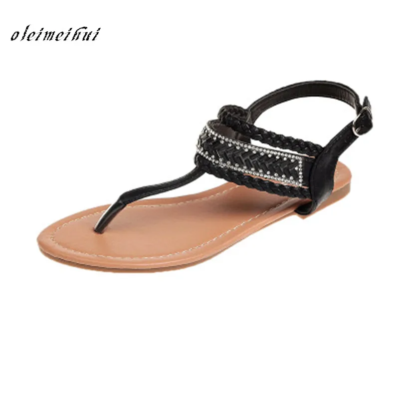 Новинка 2018 летняя обувь женские пляжные шлепанцы модные сандалии женская