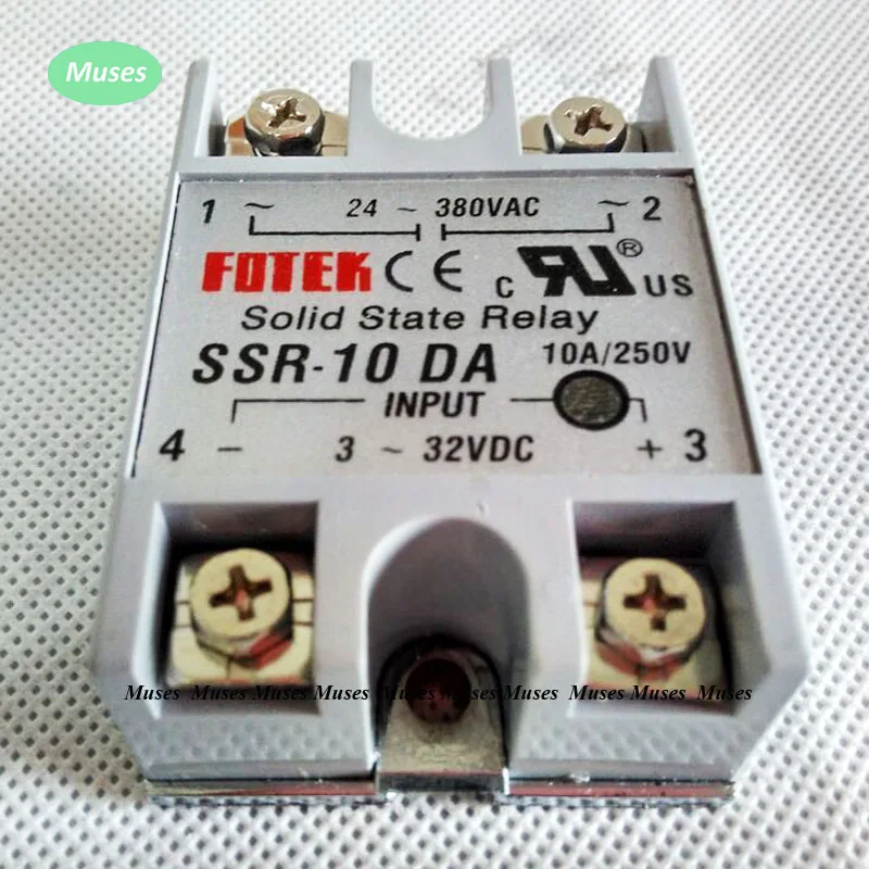 SSR-10DA производитель 10A ssr реле вход 3-32VDC выход 24-380VAC | Обустройство дома