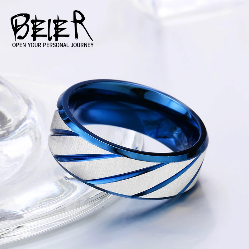 Байер 316L из нержавеющей стали Уникальный Прохладный на голубом материале с