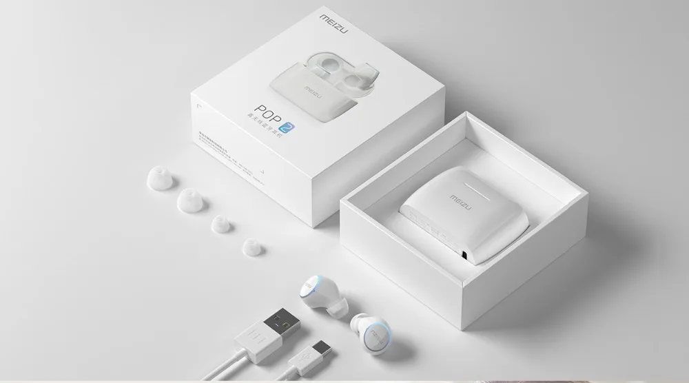 Meizu POP2, двойные беспроводные наушники, графеновые мембранные наушники, спортивные наушники-вкладыши, гарнитура для Bluetooth 5,0