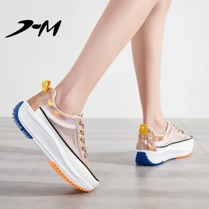 Женская Белая обувь Брендовая Zapatos Dorados Para Mujer Роскошная на танкетке для женщин