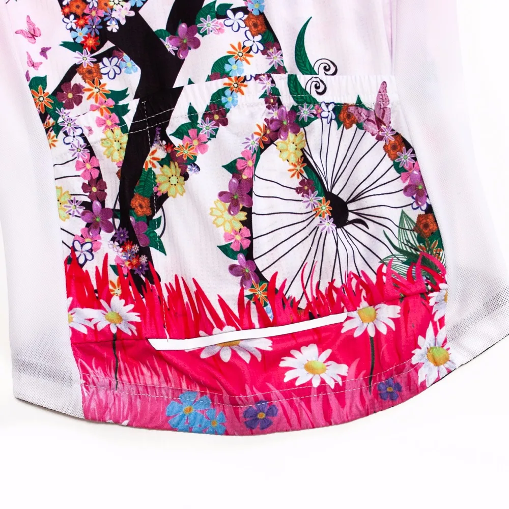 Женский трикотажный топ для велоспорта с коротким рукавом Майо Pro Team racing Road