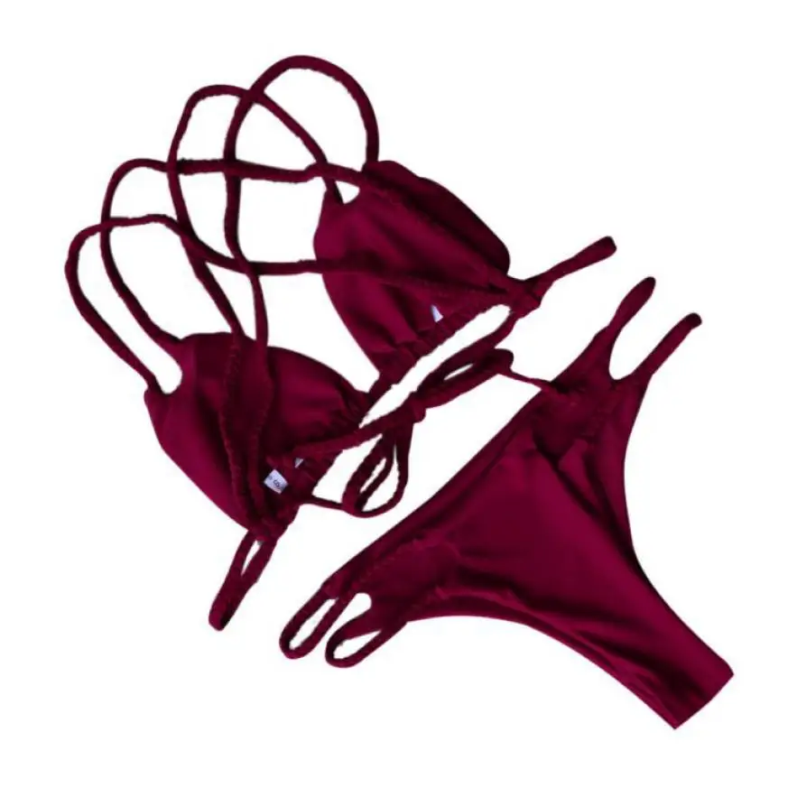 Новое бикини 1 комплект бюстгальтер с пуш-апом сексуальный женский гладкий и