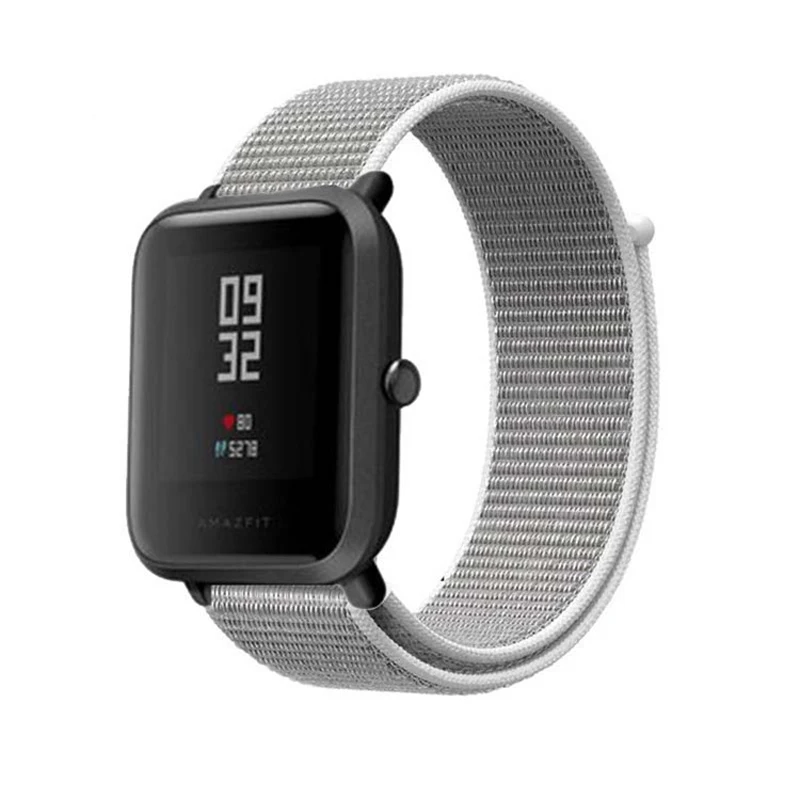 Ремешок из нейлона AMAZFEEL для часов Amazfit цветной нейлоновый ремешок наручных BIP PACE