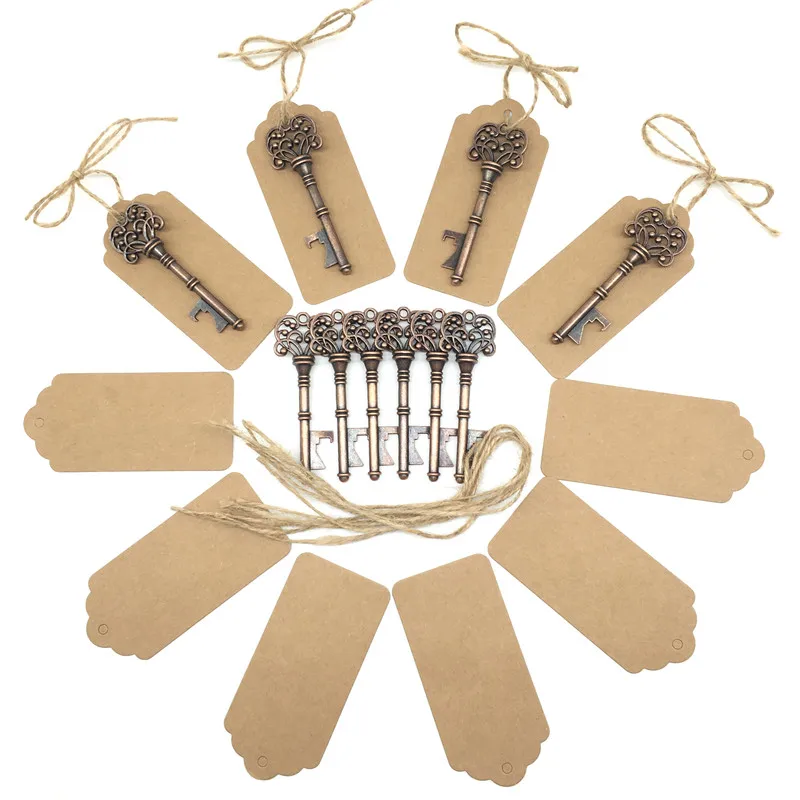 100 шт открывалка для бутылок свадебные сувениры винтажная открывашка пива