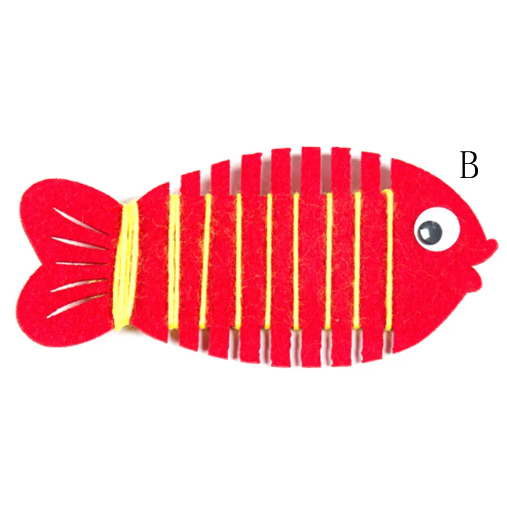 Детский сад обернутый Threading Wear Line Fish ручная Игра Головоломка Развивающие Игрушки