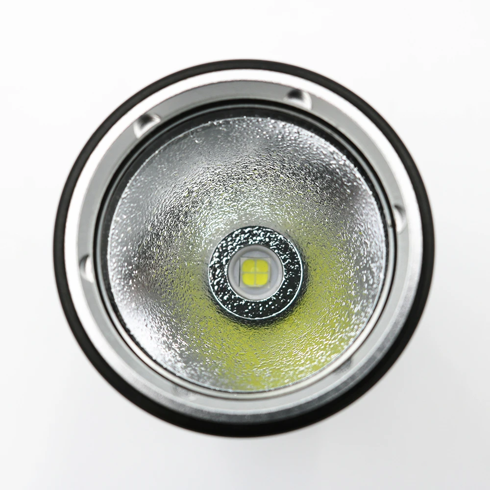 구매 XHP50 2500LM LED 다이빙 손전등 전술 수중 다이브 토치 방수 스쿠버 Lanterna + 26650 배터리 + 충전기