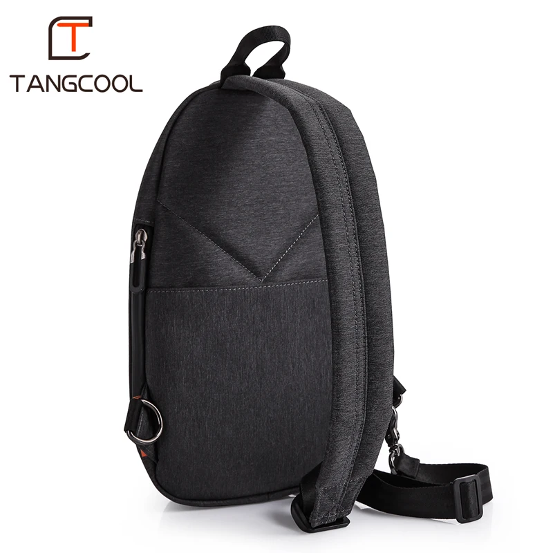 Сумка мессенджер Tangcool мужская с USB зарядкой и защитой от кражи|Сумки-кроссбоди| |