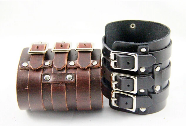 Новинка 2017 кожаный ремешок на запястье с пряжкой в виде слоя головы звезды