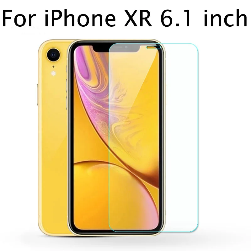 For iPhone XR 10 шт. закаленное стекло для iPhone XS Max XR X 5c 5S 5se 4 4S жесткая Защитная пленка для экрана, защита для iPhone X 6s 7 8 plus - Цвет: For iPhone XR