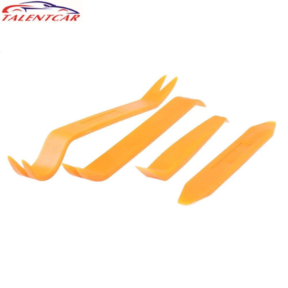 Портативный автомобильный радиоприемник 4 шт./лот дверной зажим отделка панели