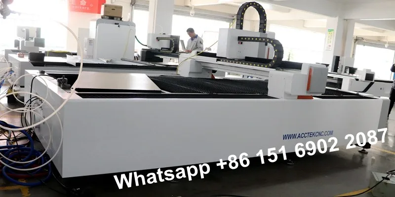 1000w волоконно-лазерный станок для резки с Raycus немецким Ipg волоконным лазерным