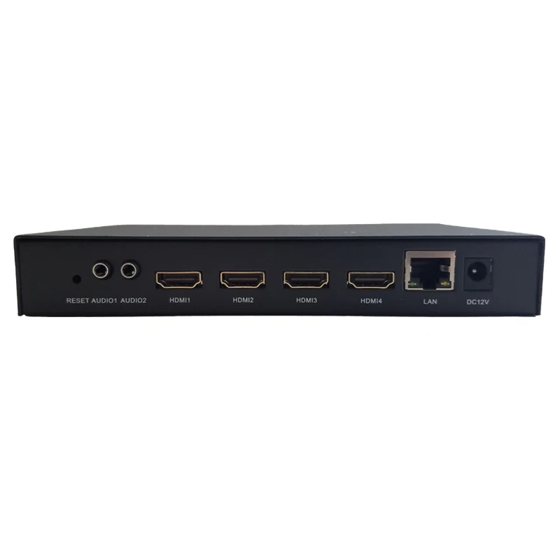 NTV 4 * HDMI совместимый вход H.265/HEVC/H.264/MPEG4 HTTP/RTSP/HLS/RTMP трансляционный кодер WOWZA Facebook Live