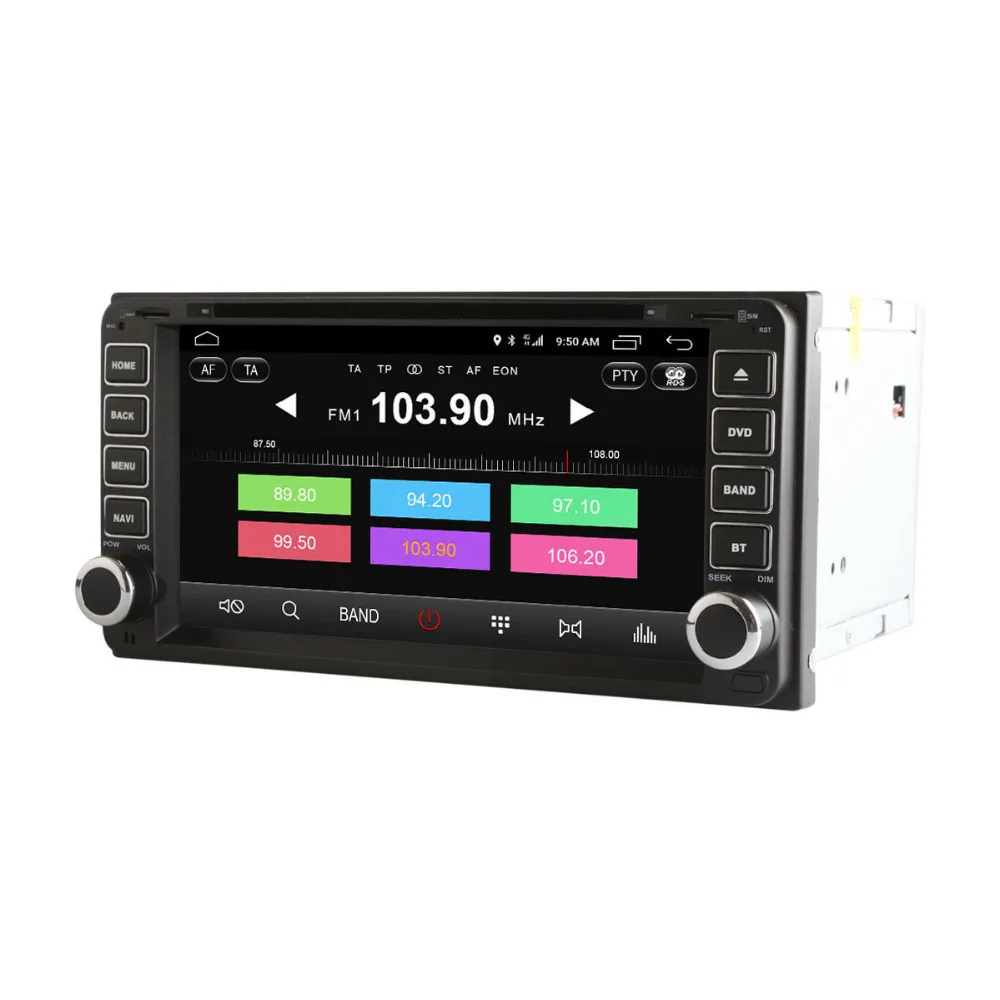 Ownice c500 Android 6.0 2ГБ RAM dvd плеер автомобиля Радио для Toyota Hilux VIOS COROLLA Старый Camry Прадо RAV4