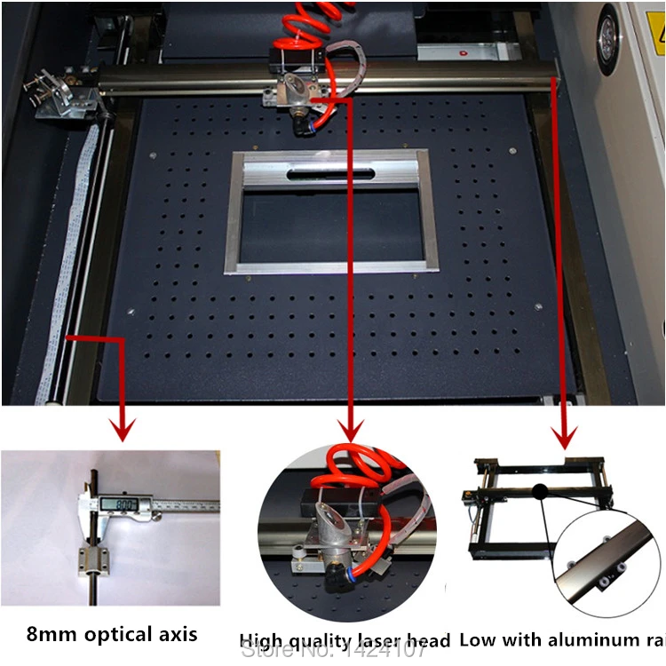 K40 / 460 / 320 / 4040plotter linear guide plotter / laser engraving machine-specific accessories images - 6