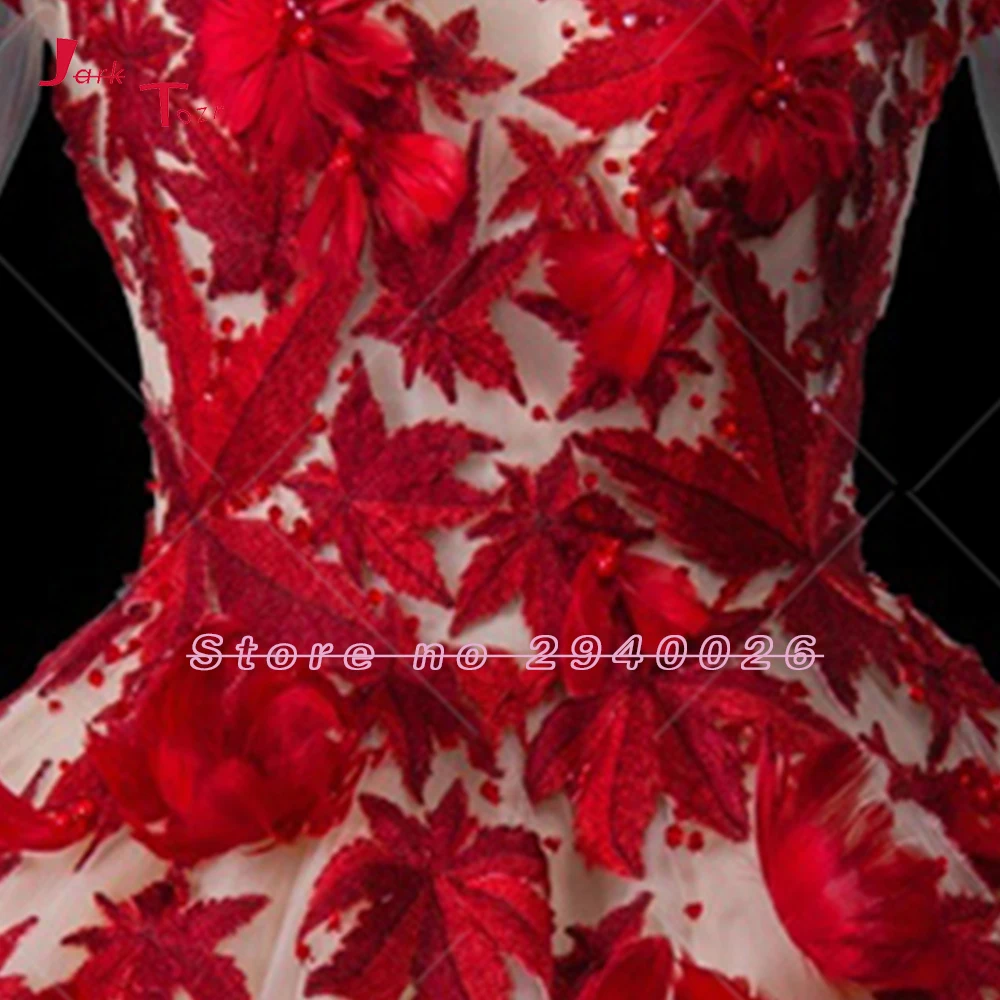 Ярк тозр Vestido de Noiva Princesa бальное платье с длинным рукавом свадебные платья 2019