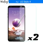 2 шт., Защитное стекло для экрана LG Stylo 4, закаленное стекло 9H, закаленное защитное стекло для LG Stylo 4  Q Stylus Plus, стекло