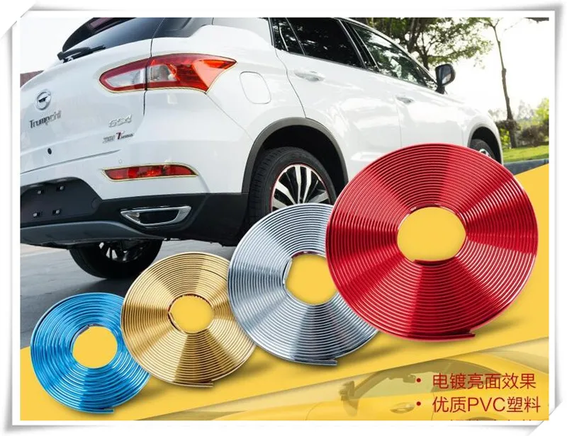 2017 автомобильный Стайлинг декоративная линия ступицы защитная для SsangYong Actyon