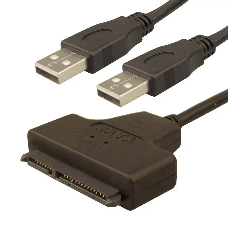 Кабель-адаптер USB2.0 для SATA 48 см внешнего жесткого диска 2 5 дюйма | Компьютеры и офис