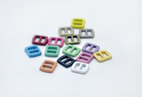 

50pcs muti color colorful doll accessories Blyth doll clothes mini doll belt buckle 5*6mm DIY blyth clothes Tri-glide buckles