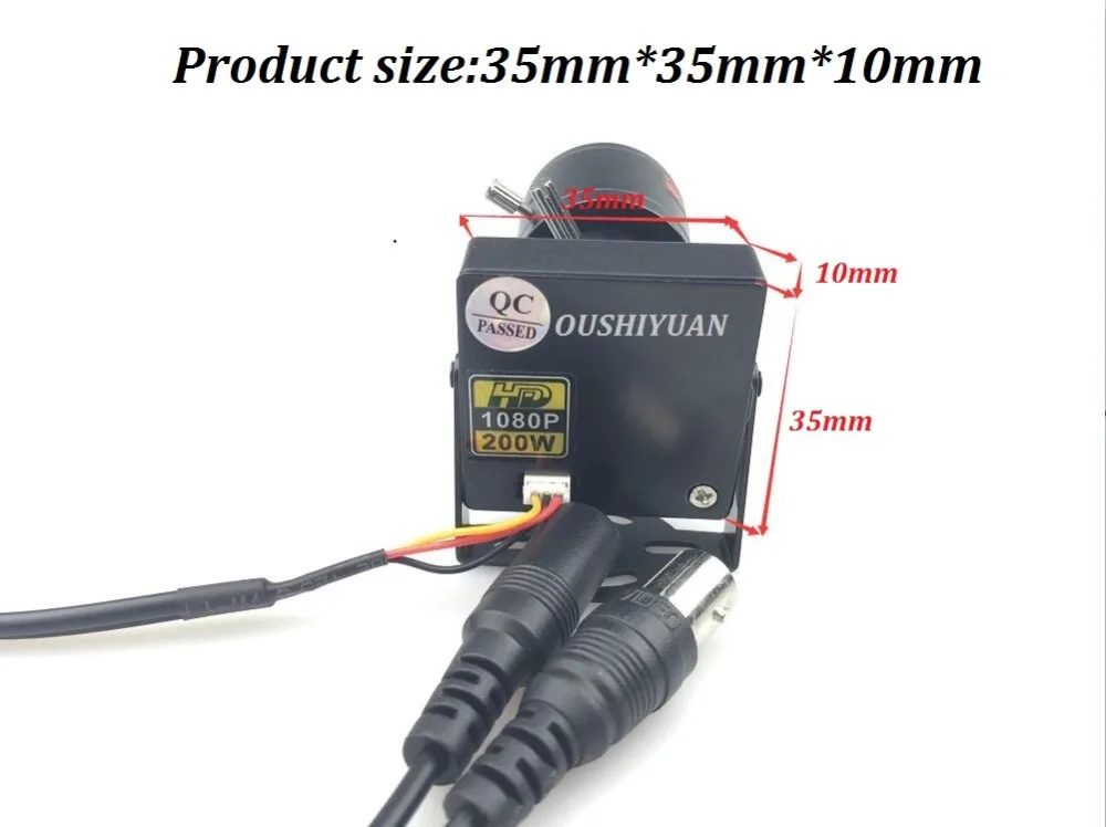 Камера видеонаблюдения с широкоугольным объективом 1080 МП 2 8 P 12 мм Mini Box CVI|mini box