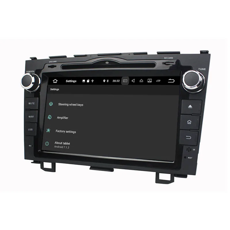 Android 7 1 автомобильный dvd-проигрыватель с gps для CRV 2006 2007 2008 2009 2010 2011 quad core 2G