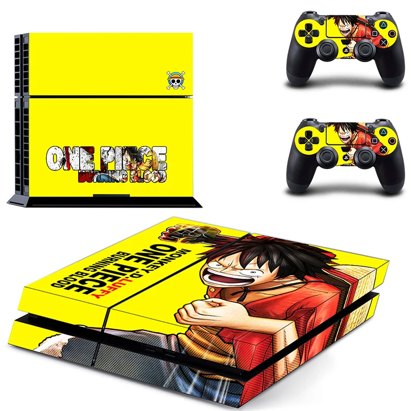 Homereally PS4 кожи аниме Одна деталь HD Стикеры чехол для Playstation4 Защитная Наклейка контроллер и консоли кожи PS4 аксессуар