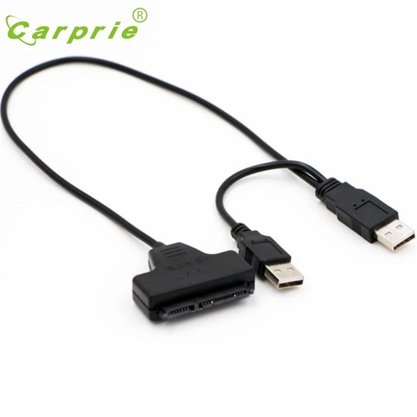 Кабель адаптер CARPRIE USB 2 0 SATA 7 + 22Pin на для жесткого диска 5 дюйма ноутбука Mar9