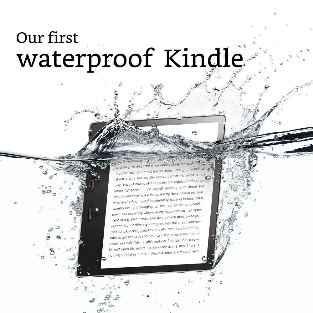 Полностью Новый Kindle Oasis 8 ГБ E reader 7 дюймовый дисплей высокого разрешения (300 ppi)