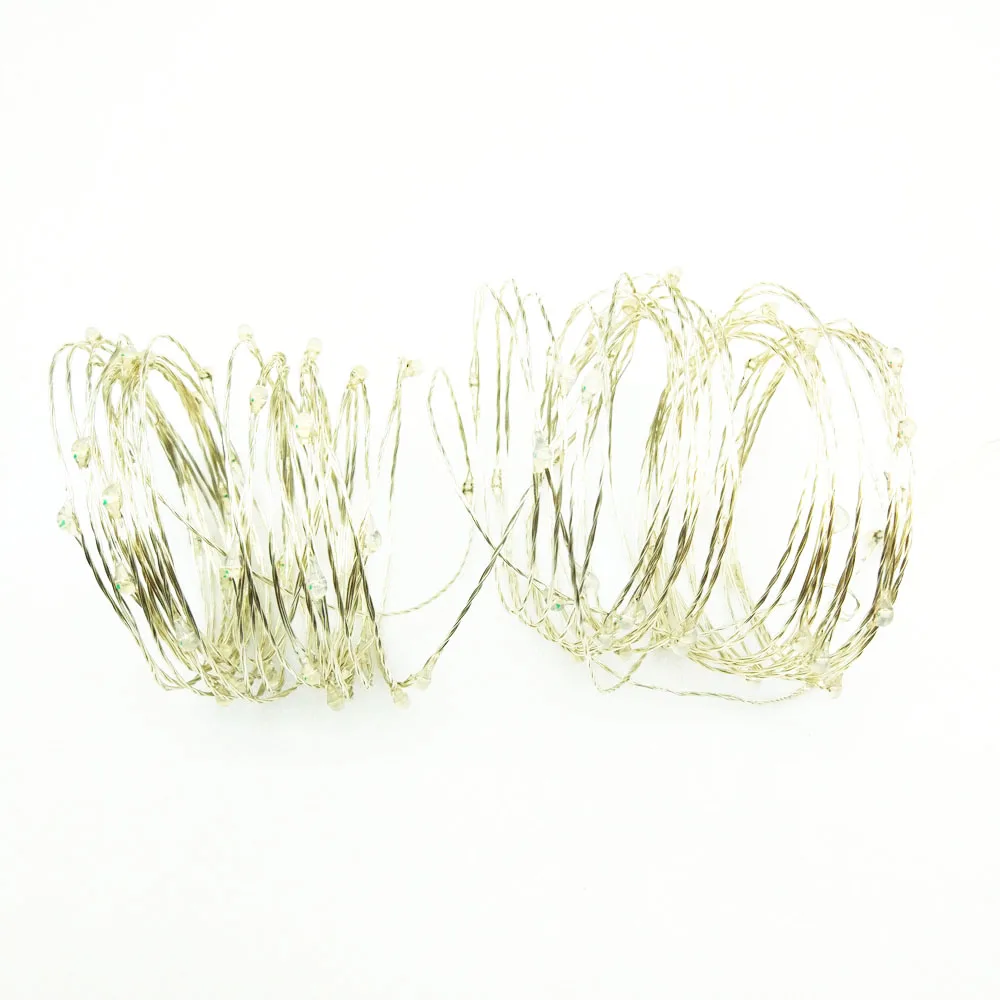 Водонепроницаемая светодиодная гирлянсветильник на медном проводе 2 м 5 10 м|fairy