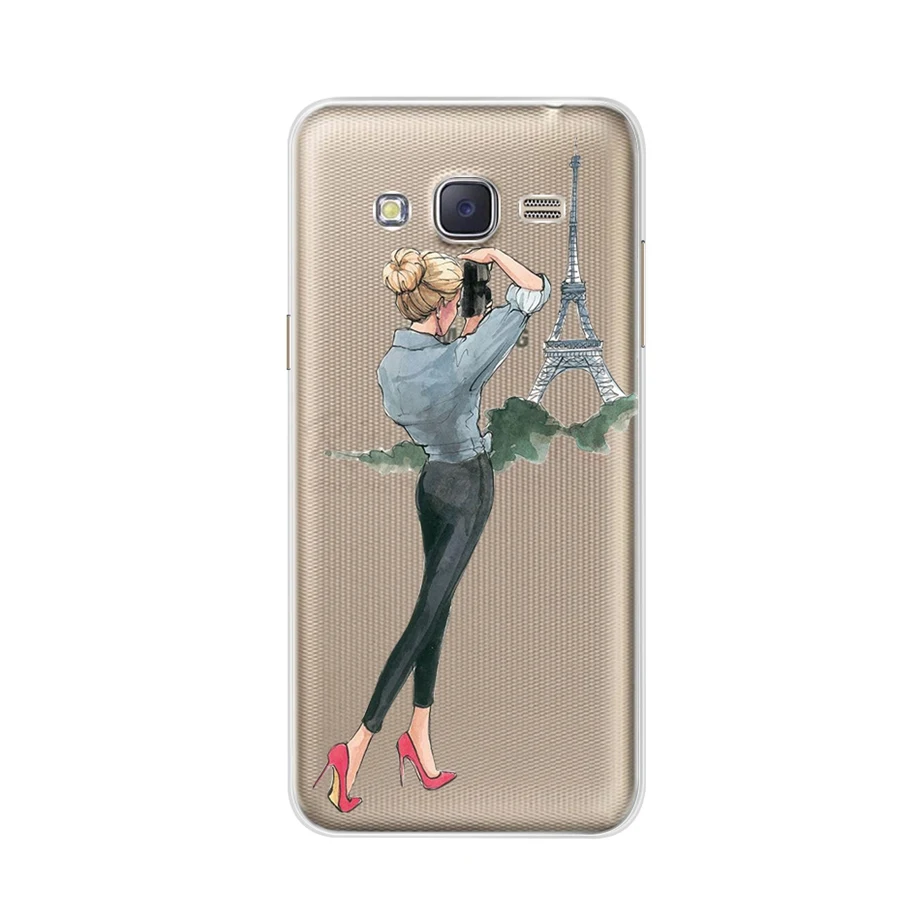 GINGER Чехол для samsung Galaxy J2 Prime, чехол, мягкий ТПУ чехол для телефона Grand Prime G530 G530H G531 G531H G531F, SM-G531F чехол - Цвет: GINGER