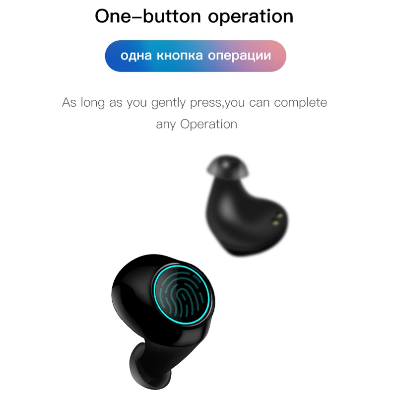TWS Bluetooth 5 0 наушники беспроводные 3D стерео мини Hands Free с микрофонами для iphone