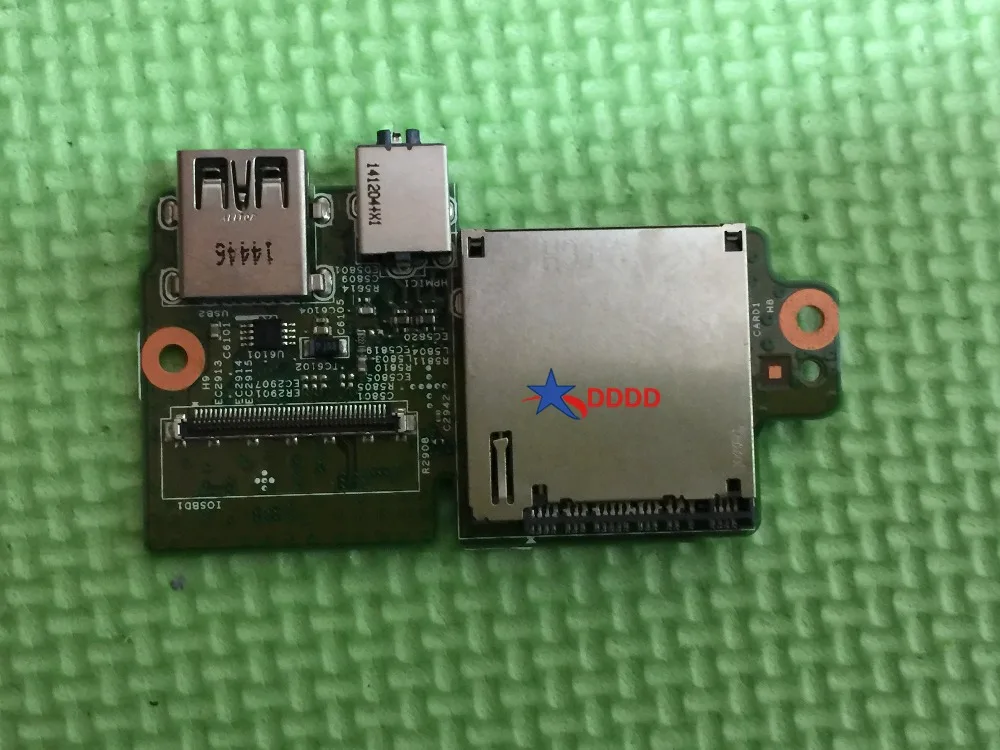 

Оригинал для Dell Inspiron 14z 5423 кардридер/аудио USB плата H3cxc 0h3cxc фотокамера полностью протестирована
